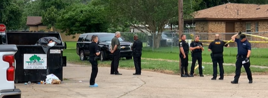BCPD at double murder scene